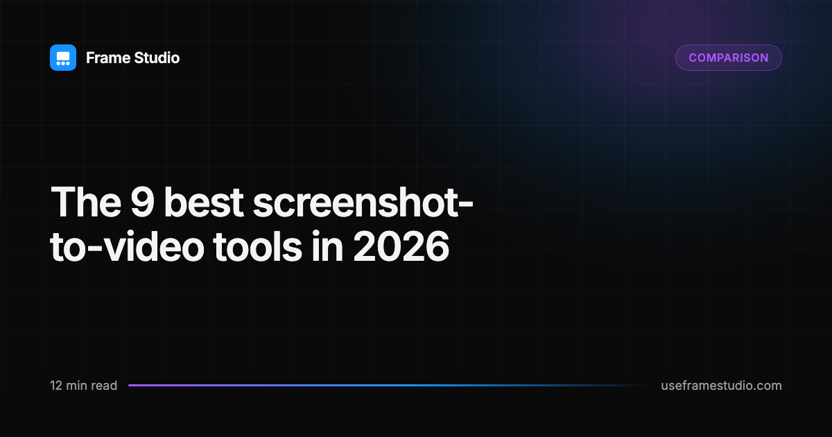 A product screenshot rotating in 3D space, illustrating the shift from static mockups to animated product video.